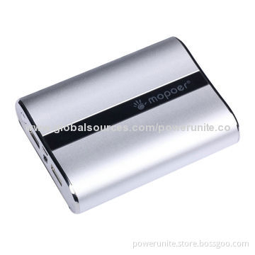 Fashionable Portable 10,400mAh Portable Power Bank for All Mobile Phones, MP3 Players, Caramels